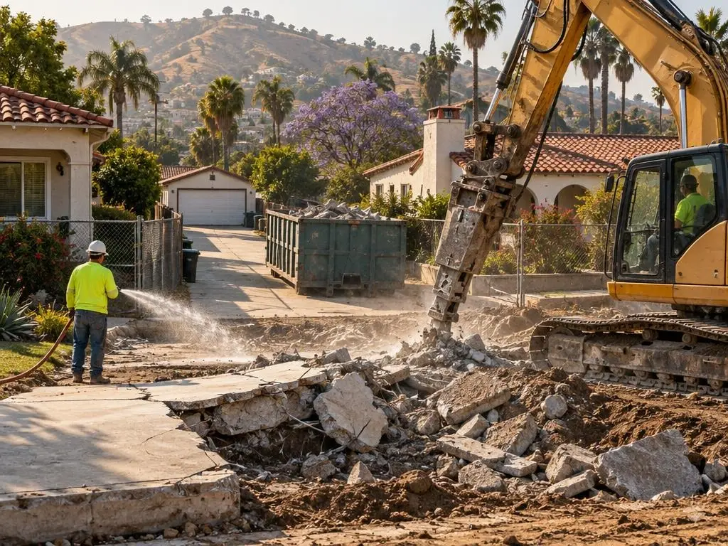 Concrete Removal in Los Angeles, CA
