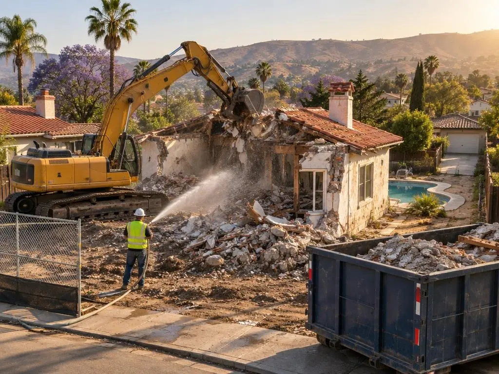 House Demolition in Los Angeles, CA